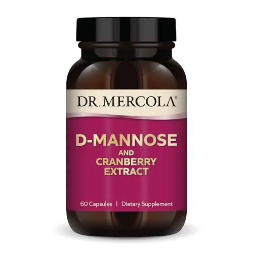 Dr. Mercola D-Mannose mit Cran-Gyn DDS, 30 Kapseln