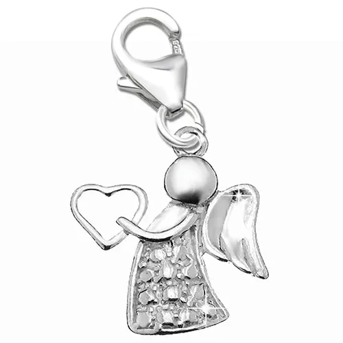 Charm K491o Herz Engel für Bettelarmband Anhänger 925 Echt Silber Schutzengel