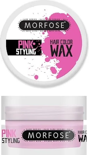 Morfose Color Haar Wax Pink 100 ml in pink von Morfose