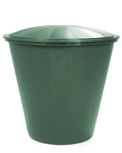 ONDIS24 Wassertank 210 Liter - Bewässerung: Hochwertige Regenwassertonne mit Deckel, ideal zur nachhaltigen Wassernutzung im Garten.