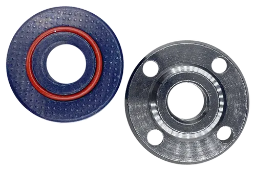 M14 Stirnlochschraube und Aufnahmeflansch für Winkelschleifer mit Gummi