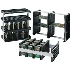 WETEC Leiterplattenrahmen ESD 350 x 190 x 35 mm - Werkstatteinrichtung mit flexiblem Montagesystem, ideal für die sichere Handhabung von Leiterkarten. Anpassbar an verschiedene Größen und stapelbar für effiziente Nutzung.