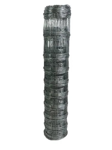 Wildzaun Weidezaun Drahtzaun 150/13/15 – 50m Knotengeflecht - Robuster Wildzaun aus verzinktem Stahl, ideal zur Sicherung von Wildgehegen und zur Vermeidung von Wildunfällen. Mit einer Höhe von 1,5m und einer Maschenbreite von 15cm bietet er zuverlässigen Schutz für Pflanzen und Tiere.
