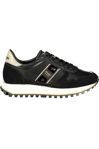 Blauer Damen Sportschuhe Schwarz Sneakers F5 Millen 03 Les Neblk, Größe 37 - Wanderschuhe mit optimaler Unterstützung und modernem Design. Diese blauen Sneakers vereinen Stil und Komfort, ideal für den Alltag oder das Training.