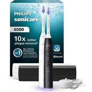 Philips Sonicare DiamondClean HX7419/01 - Wiederaufladbare Schallzahnbürste - Elektrische Zahnbürsten mit bis zu 10 x mehr Plaqueentfernung, sanfter Reinigung für empfindliche Zähne und langlebigem Design. Ideal für eine gründliche und schonende Mundpflege.