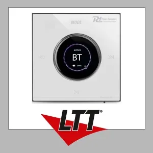 Power Dynamics Powerline B100W Wand-Audioverstärker BT/LCD Weiß