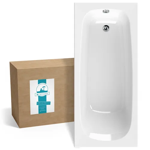 Calmwaters Badewanne Original 170x75 cm, ergonomisch, pflegeleicht - Ergonomische Acrylbadewanne in 170 x 75 cm für luxuriöse Wohlfühl-Momente. Mit 200 l Fassungsvermögen und pflegeleichtem, robustem Material.