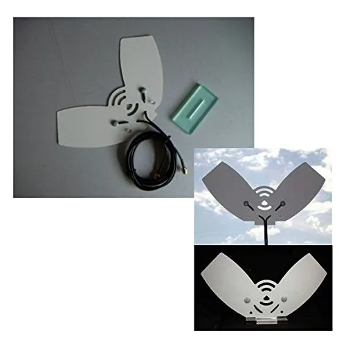 Wittenberg Antennen K-102926-10 - Innenantenne für GSM, UMTS, LTE, grau, optimaler Empfang mit MIMO-Adaptern