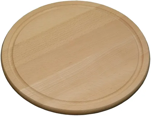 Kesper Vesperteller Fleischteller Tranchierbrett Teller Buche 25cm 4000270684425