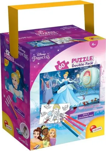 LISCIANI GIOCHI Disney Puzzle In a Tub mini 60 - Cenerentola