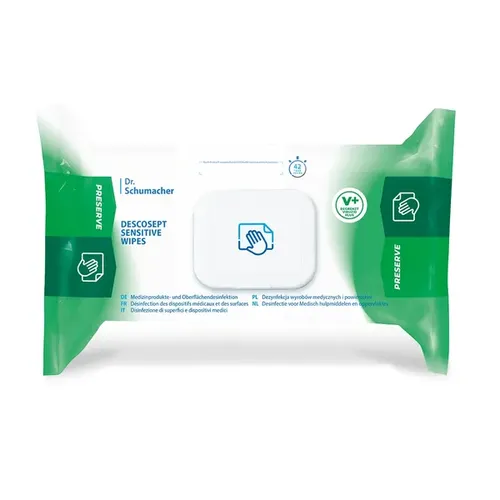 Dr. Schumacher Descosept Sensitive Wipes 60 Stück