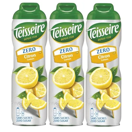 Teisseire Sirup Lemon/Zitrone zero Zucker 600ml