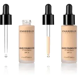 Stagecolor Cosmetics Liquid Foundation 2nd Skin Serum SPF15 718 Natural Beige 27.5ml