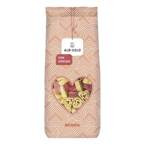 Bio Motiv Pasta - Von Herzen 250g | ALB-GOLD