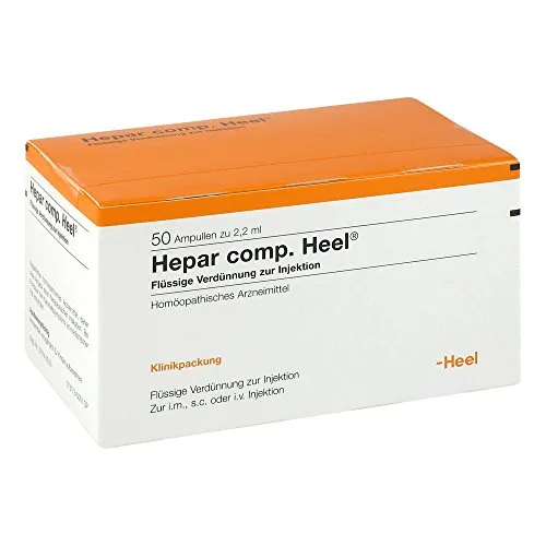 Hepar Comp. Heel 50 ST von Biologische Heilmittel Heel GmbH