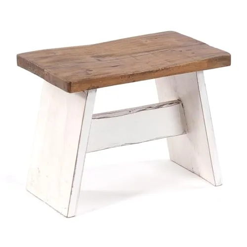 DESIGN DELIGHTS RUSTIKALES SITZBÄNKCHEN SCHEMEL 40