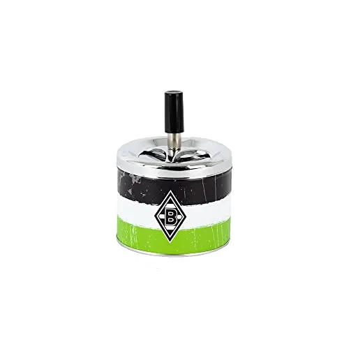 Aschenbecher Schwarz von Borussia Mönchengladbach