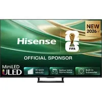 Hisense 85E8S Mini-LED-Fernseher 85 Zoll 4K Ultra HD - Erleben Sie beeindruckende Bildqualität mit dem 85E8S Mini-LED-Fernseher. Smart-TV-Funktionen und ein großer Bildschirm sorgen für ein fesselndes Fernseherlebnis.