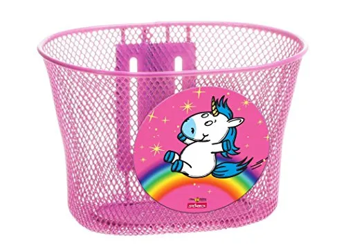 Bike Fashion V.R.-Kinderkorb-07386055 Rosa/Bunt Einheitsgröße