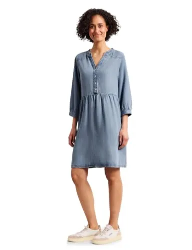 STREET ONE Tunikakleid knielang blau 44 EU von Street One