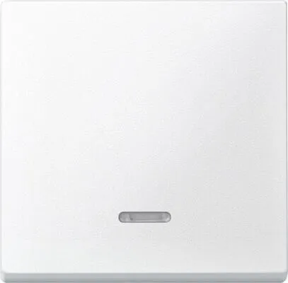 Merten 431019 System-M-Wippe mit Kontrollfenster, polarweiß matt