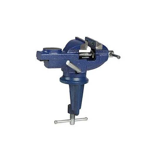 Sourcemall Mini-Schraubstock, kleine Tischklemme, Hobby-Handwerk, Reparaturwerkzeug (6,3 cm Gusseisen)