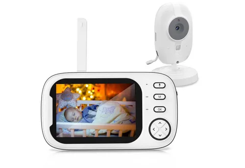 BabyOno Take Care Camera Smart Baby Monitor - Babyphones für Kinder mit Videoübertragung, beidseitiger Kommunikation und Infrarot-Nachtsicht – für eine sichere Überwachung Ihres Babys und mehr Ruhe für Eltern.