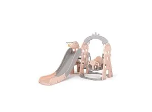 Chipolino Kinderrutsche mit Schaukel und Basketballkorb, rosa - Sandkästen für unvergessliche Spielmomente! Diese farbenfrohe Kinderrutsche ist ideal für Kinder ab 1 Jahr und kombiniert Spaß mit Sicherheit.