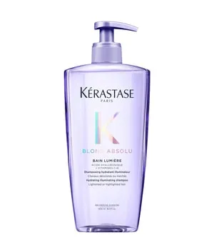 Kérastase Blond Absolu Bain Lumière 500 ml - Shampoo für blondiertes Haar, spendet intensive Feuchtigkeit und sorgt für strahlenden Glanz.