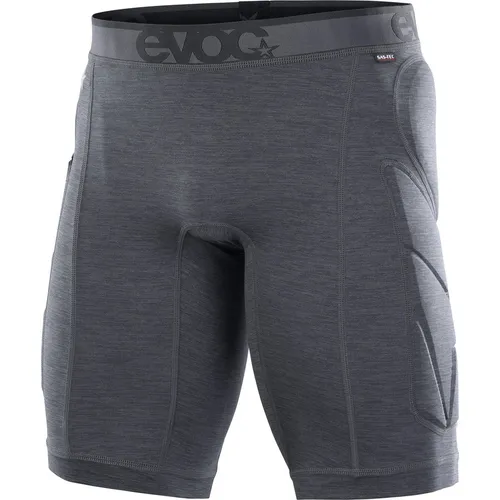 Evoc Crash Pants - Fahrradbekleidung mit integrierten Hüftprotektoren für optimalen Schutz bei Stürzen. Der atmungsaktive S.LEISURETM-Stoff trocknet schnell und ist umweltfreundlich hergestellt.