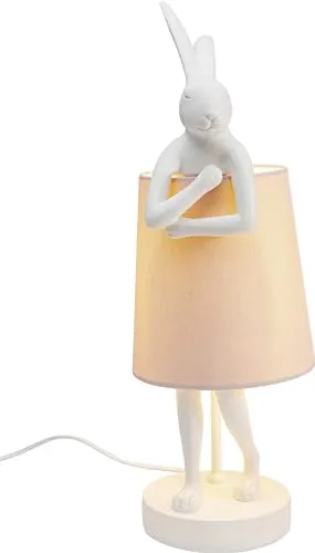 Kare Design Tischlampe Animal Rabbit Rosa/Weiß in pink von KARE