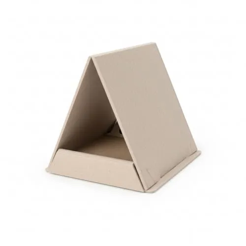 Katzenhaus aus Filz im Zeltformat mit Kratzpappe 40×38,5×40 cm – Faltbare Katzenhöhle Katzenbett flauschig Katzenzelt zum Kratzen, Schlafen & Verstecken - Beige