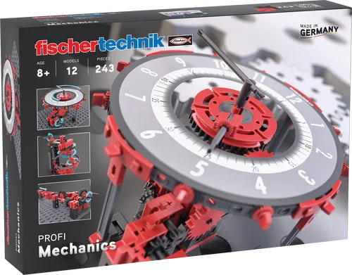 Mechanics Konstruktionsspielzeug - 243-teiliges Profi Konstruktionsspielzeug aus robustem Kunststoff, ideal für kreative Tüftler ab 8 Jahren.