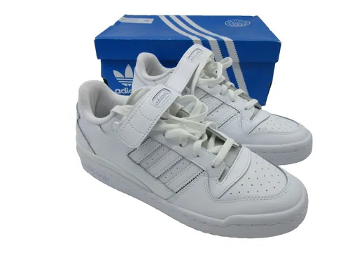 Adidas Forum Low Herren Sneaker Gr. 41 1/3 - Neu & OVP - Sneaker für Herren in EU-Größe 41 1/3, stylisches mehrfarbiges Design und hochwertiges Kunstleder-Obermaterial für optimalen Tragekomfort.