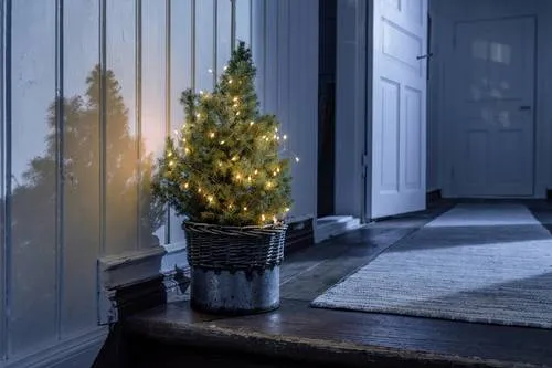 Konstsmide 1465-860 Micro-Lichterkette Innen batteriebetrieben Anzahl Leuchtmittel 60 LED Bernstein Beleuchtete Länge: 1m