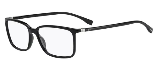 Boss 0679/IT Herren-Brille - Elegante Vollrandbrille in Schwarz - Brillen | Hochwertige Kunststoff-Brille mit modernem eckigem Design, ideal für stilbewusste Herren.