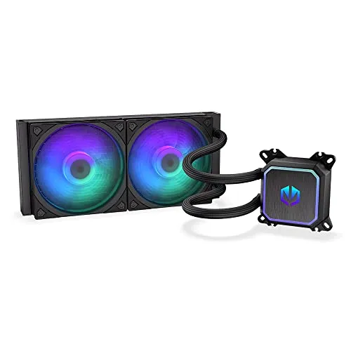 Endorfy Navis F240 ARGB | AiO-Wasserkühlung mit RGB-Beleuchtung - Hochleistungs AiO-Wasserkühlung mit 240mm Radiator und atemberaubender ARGB-Beleuchtung, ideal für optimale Kühlung und stylisches Gaming-Setup.