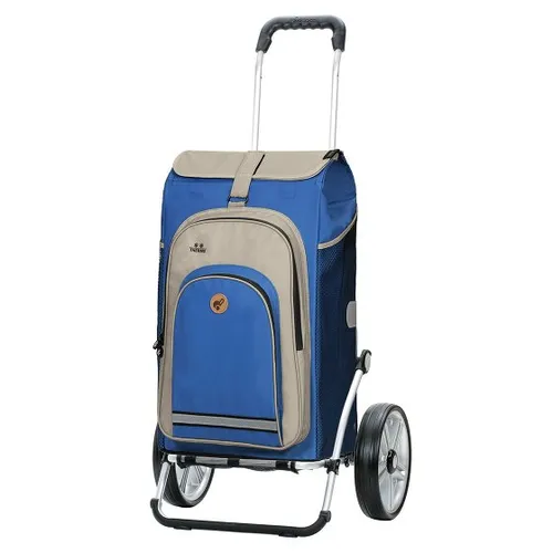Andersen Royal Shopper Hydro 2.1 mit 5 Speichenrad - Multifunktionaler Einkaufsshopper mit 62 Litern Volumen, leicht und faltbar. Ideal für Einkäufe und als Fahrradanhänger nutzbar. Handgefertigt in Deutschland, hohe Tragkraft von 50 kg.