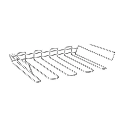 METALTEX MyGlass Undershelf Glass Holder - Space-Saving Cupboard Organiser for Home Kitchens - Polytherm Metallic, 28 x 20 x 7 Centimetres