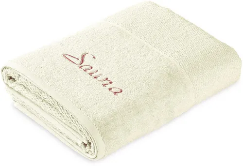 Möve for frottana Saunatuch Pearl, 80x200 cm - Hochwertiges Saunahandtuch in Perloptik, flauschig und saugfähig für schnelles Abtrocknen nach dem Sauna- oder Badbesuch. Ideal für den täglichen Gebrauch.