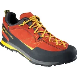 La Sportiva Boulder X Red (45) - Hochwertige Wanderschuhe - Wanderschuhe mit besonders grippiger Sohle und Kletterzone für technische Zustiege und Klettersteige. Ideal für Abenteuer in den Bergen!