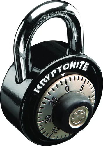 Kryptonite Gripper Combination Padlock 50mm Black Schloss