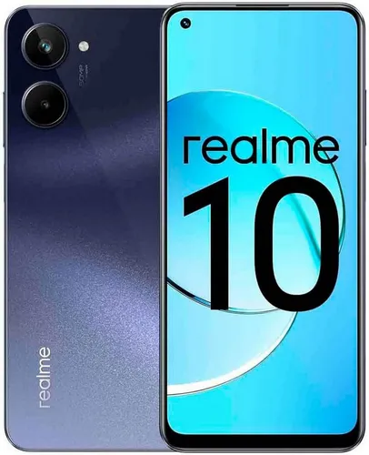 Realme 10 Schwarz Smartphone von Realme