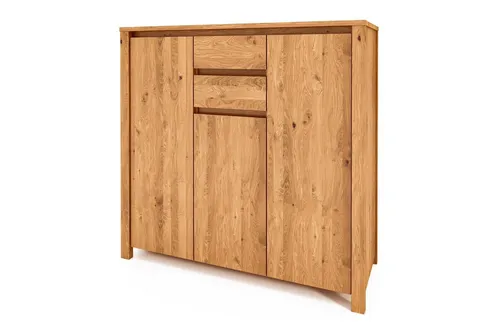 byoak Kommode VINCI aus Massivholz, Naturgeölt