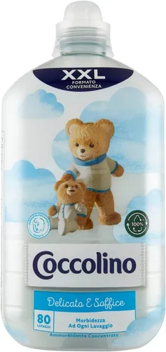 Coccolino Delicato Convenience-Format XXL Konzentrierter Weichspüler  2Lt