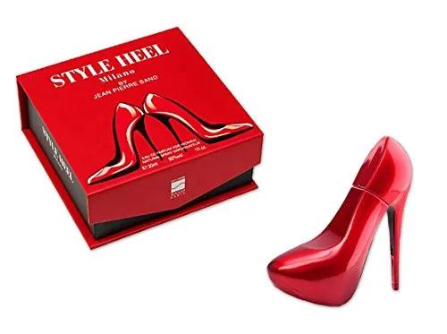 Jean-Pierre Sand - Style Heel Milano - Eau de Parfum, Parfum für Frauen im Sammlerflakon, ideal als Geschenk - Damenparfum im Damenschuh-Flakon (30ml)