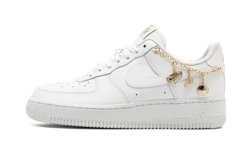 Produktbild NIKE Damen Air Force 1 '07 Lx Sneaker, Weiß Metallic Gold, 38 EU