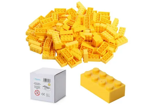 Katara 120 Steckbausteine 4x2 Noppen, Spielzeug Konstruktionsspielsteine, (Packung), 100% Kompatibel Sluban, Papimax, Q-Bricks, LEGO®