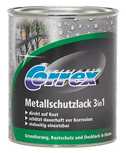 Metallschutzlack 3in1 750 ml, Farbe:Weiß