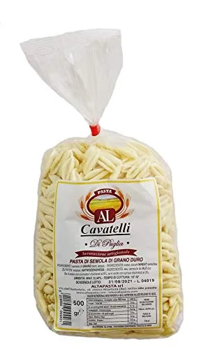 Frische Cavatelli Nudeln aus Italien 500g - trafila in bronzo - cavo pasta - capunti - kleine muschelförmige Nudeln